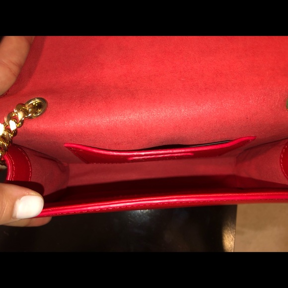 Red tassel YSL clutch bag - Picture 7 of 8